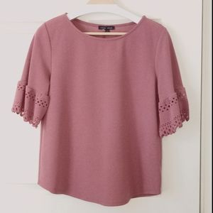 Moa Moa bell sleeves laser cut accent Size XL